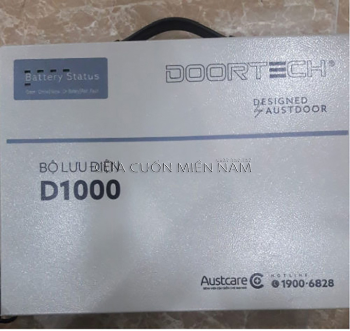 Bình lưu điện D1000 Doortech - Đại Lý Cấp 1 Cửa Cuốn AUSTDOOR - Công Ty TNHH IDC Hoàng Anh